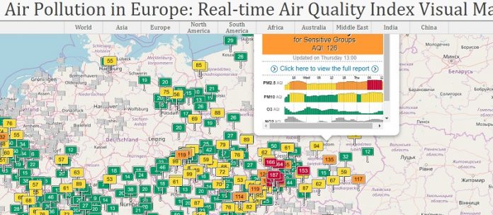 More information about "Διαδραστικός χάρτης για την ποιότητα του αέρα στην Ευρώπη"