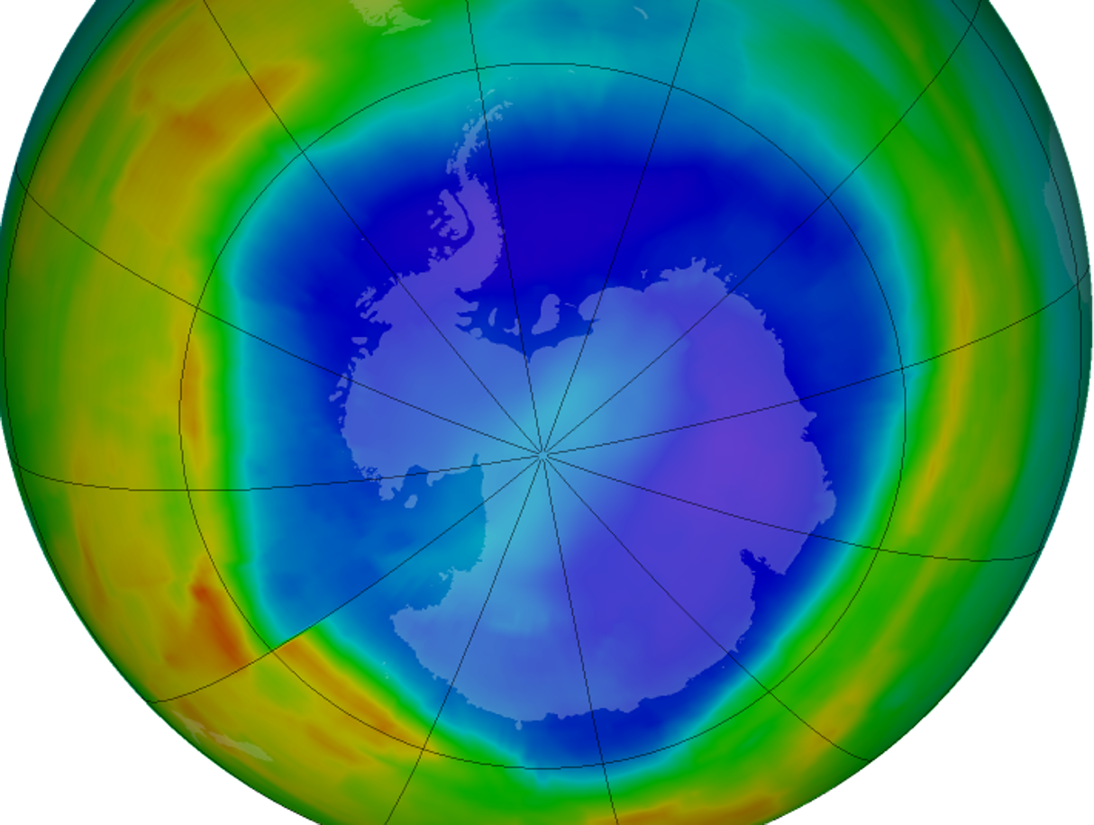 More information about "NASA: «Μειώθηκε» η τρύπα του όζοντος στην Ανταρκτική, αποδίδουν τα μέτρα"