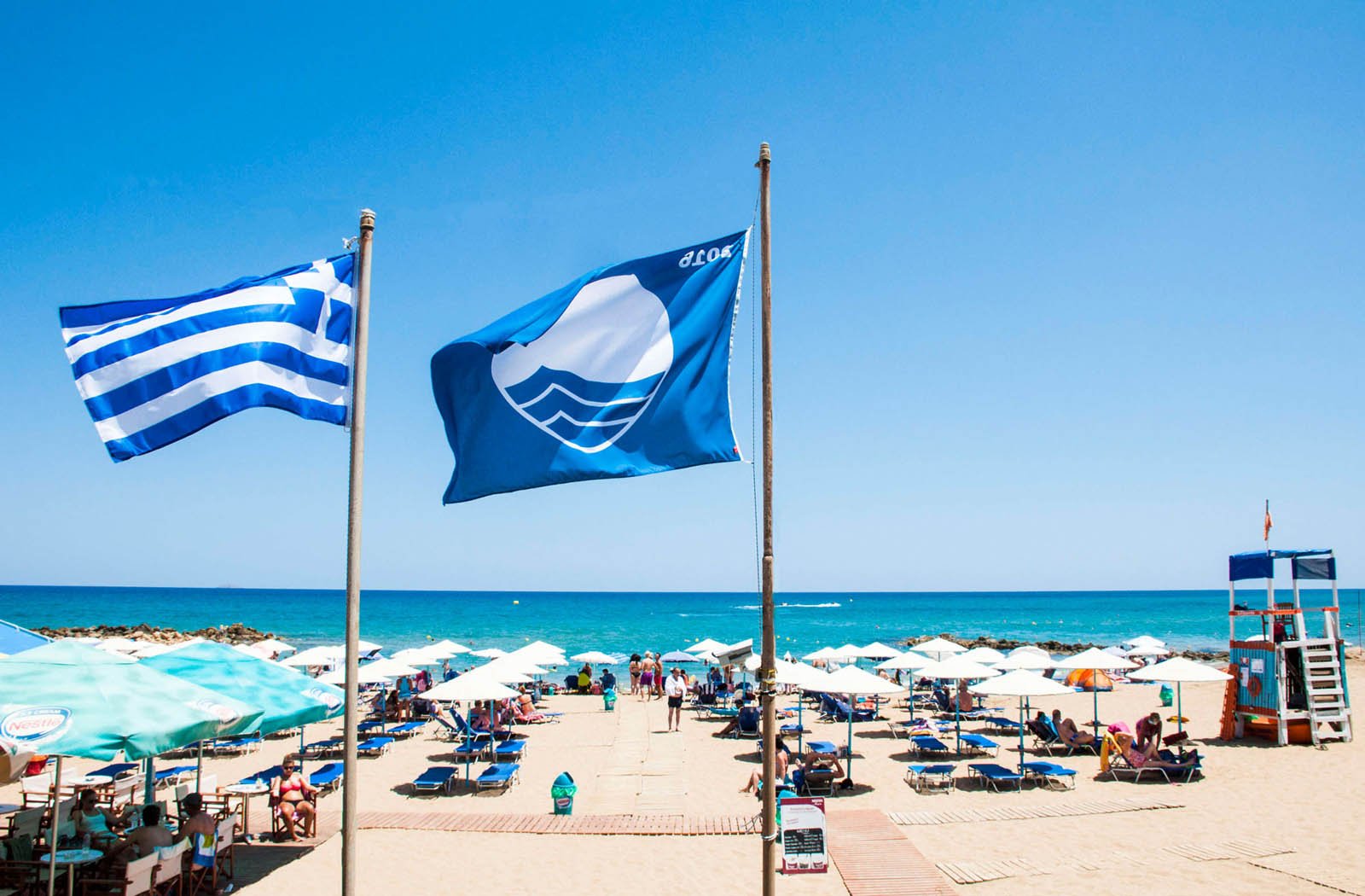 More information about "Η Ελλάδα δεύτερη παγκοσμίως σε «Γαλάζιες Σημαίες»"