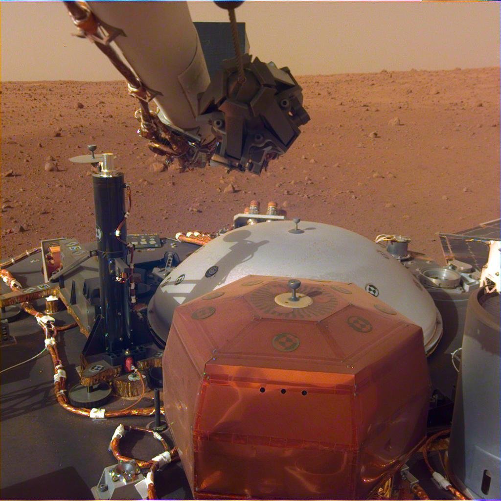 More information about "InSight lander: Για πρώτη φορά καταγράφηκε ο ήχος του ανέμου στον Άρη"