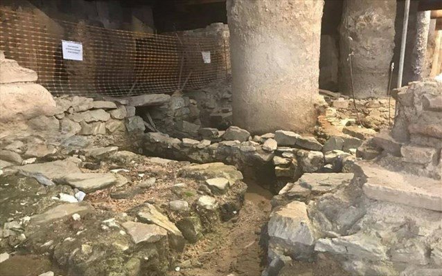 More information about "Μετρό Θεσσαλονίκης: Αρχαία τείχη έφεραν στο φως οι ανασκαφές"
