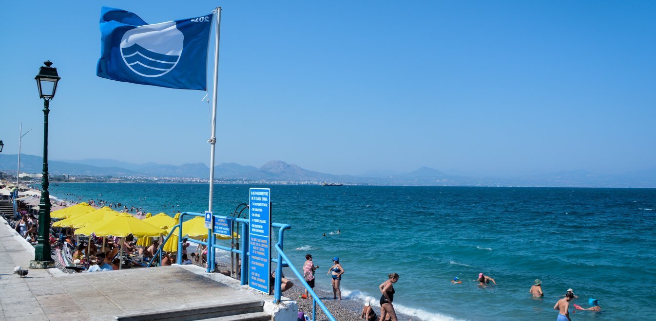 More information about "Η Ελλάδα στη 2η θέση παγκοσμίως στις «Γαλάζιες Σημαίες» με 497 παραλίες"