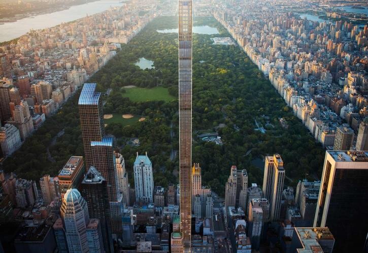 More information about "Ο 111 West 57, ο πιο λεπτός ουρανοξύστης του κόσμου, υψώνεται πλέον πάνω από το Central Park"