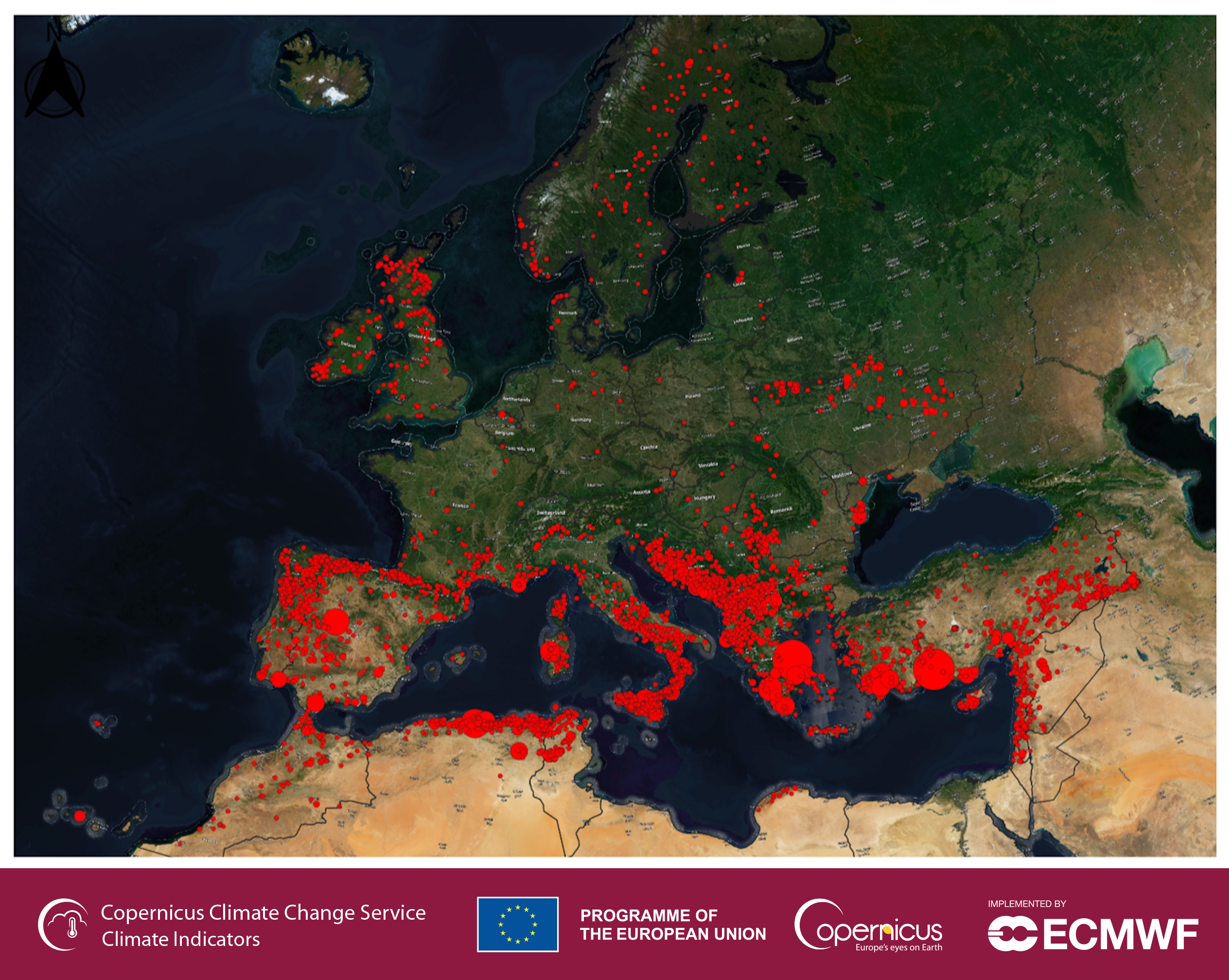 More information about "Ευρωπαϊκή Κατάσταση Κλίματος 2021- Μέρος Δ: Δασικές πυρκαγιές"