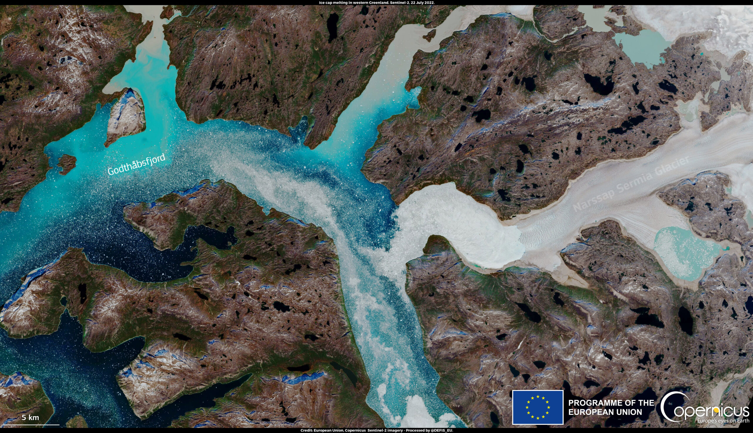 More information about "Το πρόσφατο κύμα καύσωνα στη Γροιλανδία εντείνει το λιώσιμο των πάγων"