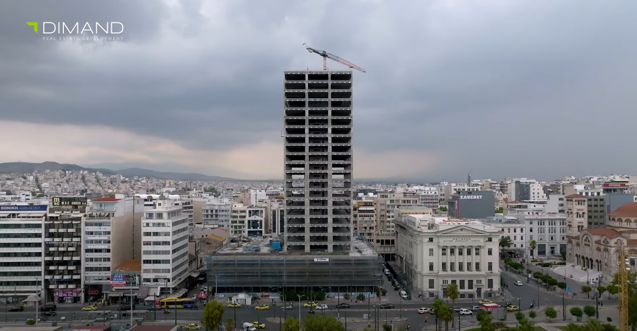 More information about "Piraeus Tower: Η πορεία των εργασιών για τη νέα όψη στον Πύργο του Πειραιά"