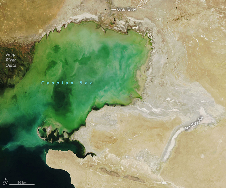 More information about "NASA: Η συρρικνούμενη ακτογραμμή της Κασπίας Θάλασσας σε δορυφορική απεικόνιση"