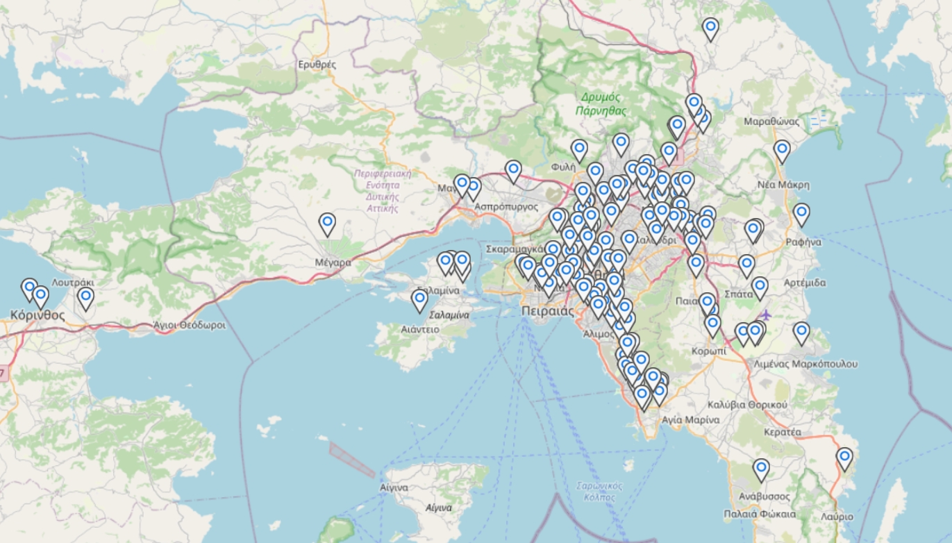More information about "Διαδικτυακός χάρτης με όλα τα δημοσίως προσβάσιμα σημεία φόρτισης ηλεκτροκίνητων οχημάτων στην Ελλάδα"