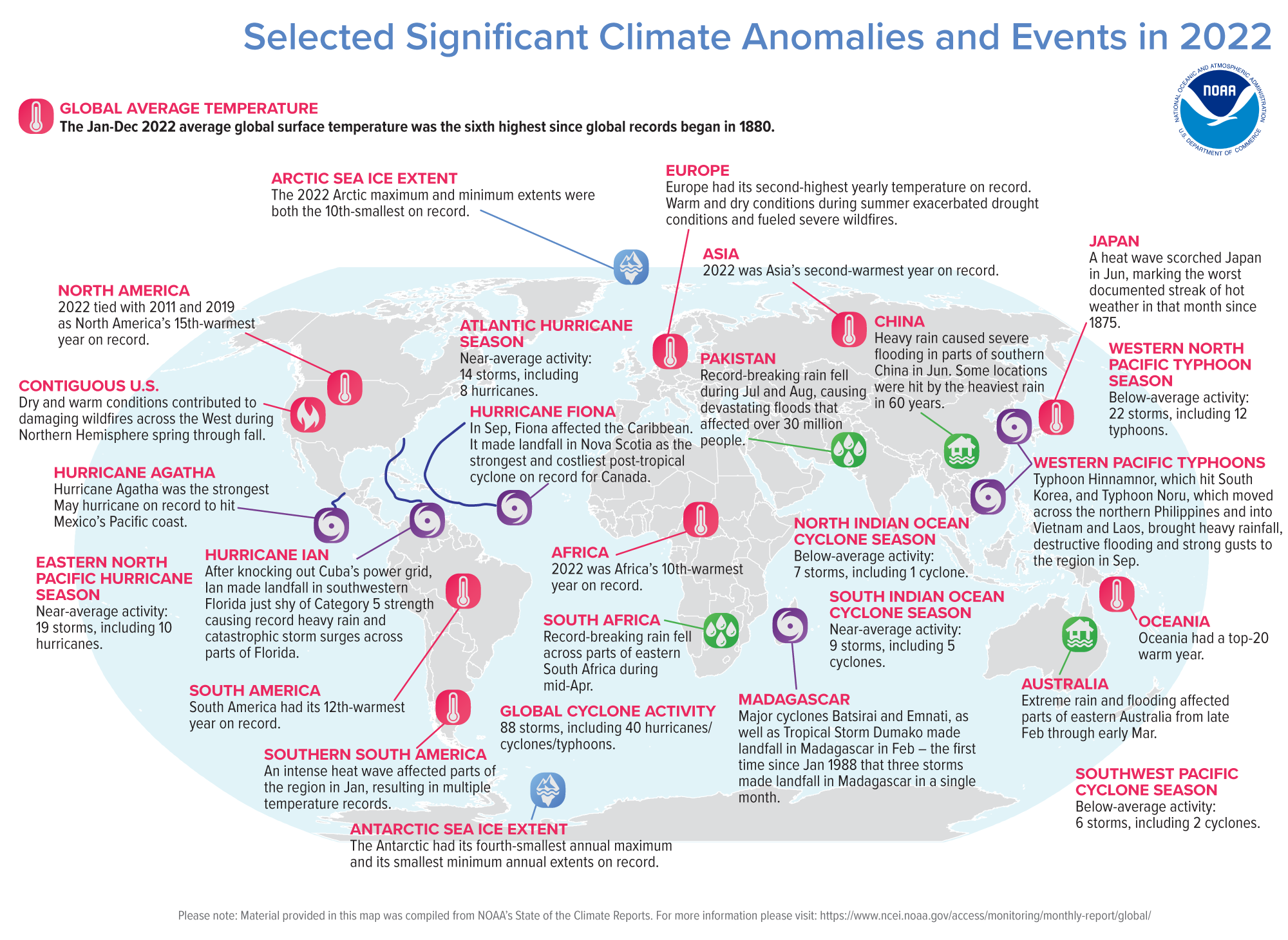 More information about "ΝΟΑΑ: Επιλεγμένες κλιματικές αποκλίσεις του 2022"