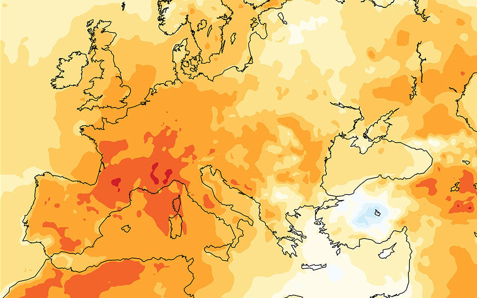 More information about "Κλιματική κρίση: Τα ρεκόρ υψηλών θερμοκρασιών στην Ευρώπη δεν άγγιξαν την Ελλάδα"