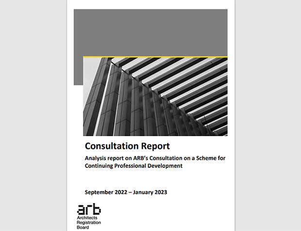 More information about "Έκθεση με τα αποτελέσματα της διαβούλευσης για ένα σύστημα Συνεχούς Επαγγελματικής Ανάπτυξης των Αρχιτεκτόνων από το UK Register of Architects (ARB)"