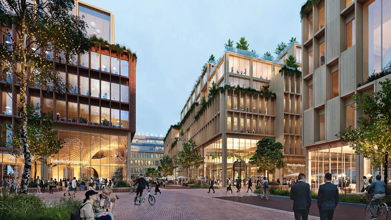 More information about "Stockholm Wood City: Η μεγαλύτερη ξύλινη πόλη στον κόσμο με 7.000 χώρους γραφείων και 2.000 κατοικίες"