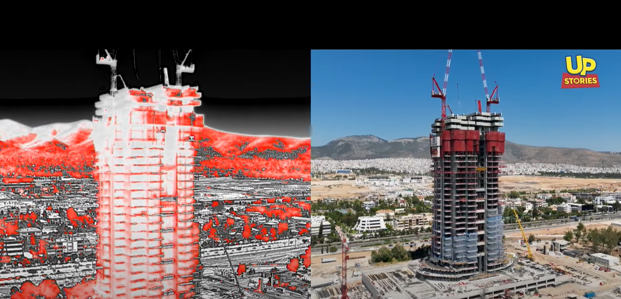 More information about "Εικόνες από θερμική κάμερα πάνω από τα μεγαλύτερα εργοτάξια της Αθήνας"