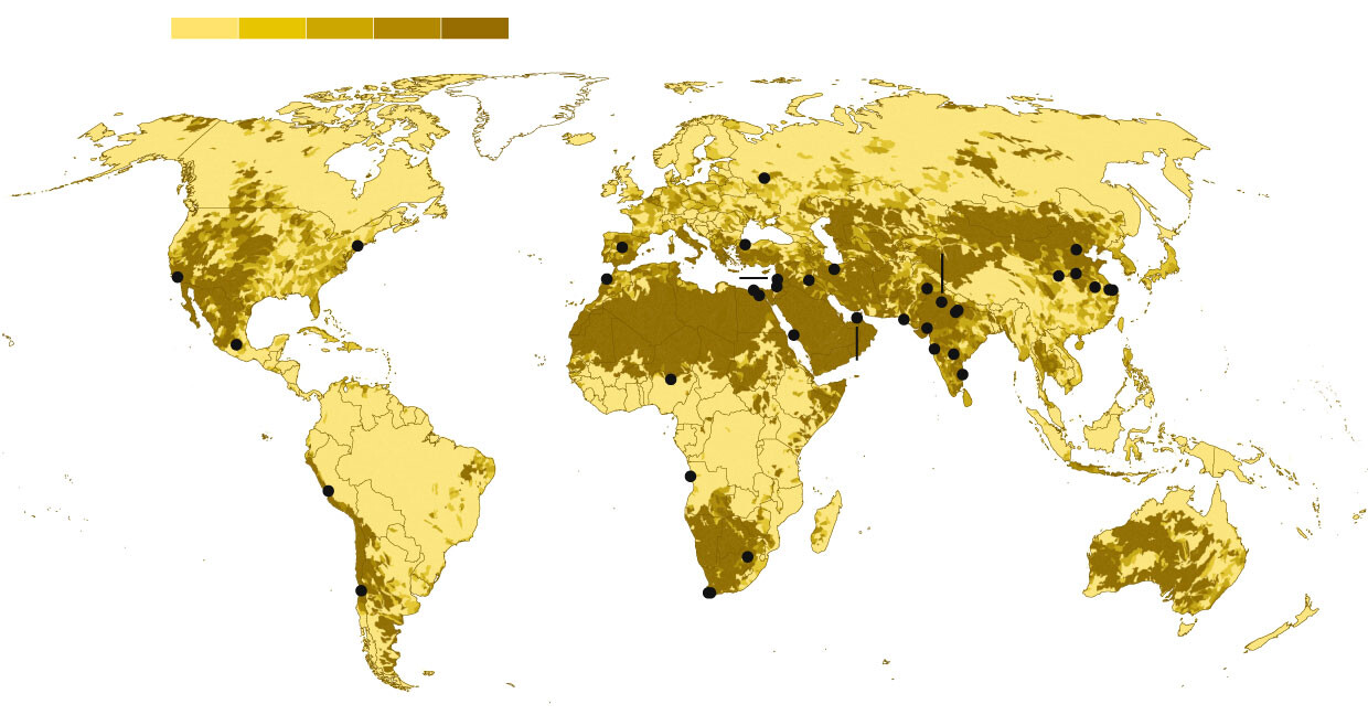 More information about "Τριάντα οχτώ (38) μητροπόλεις παγκοσμίως βρίσκονται σε καθεστώς υδατικής ασφυξίας"